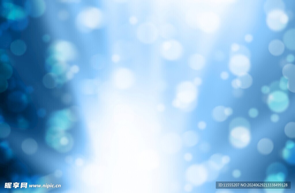 多彩光韵光斑夜空背景