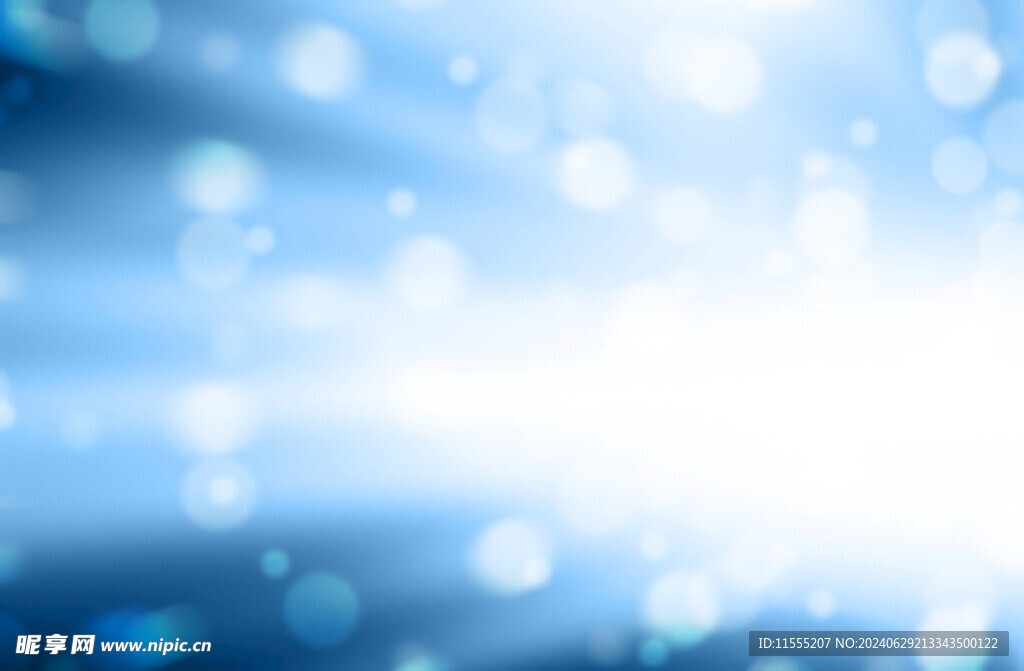 多彩光韵光斑夜空背景