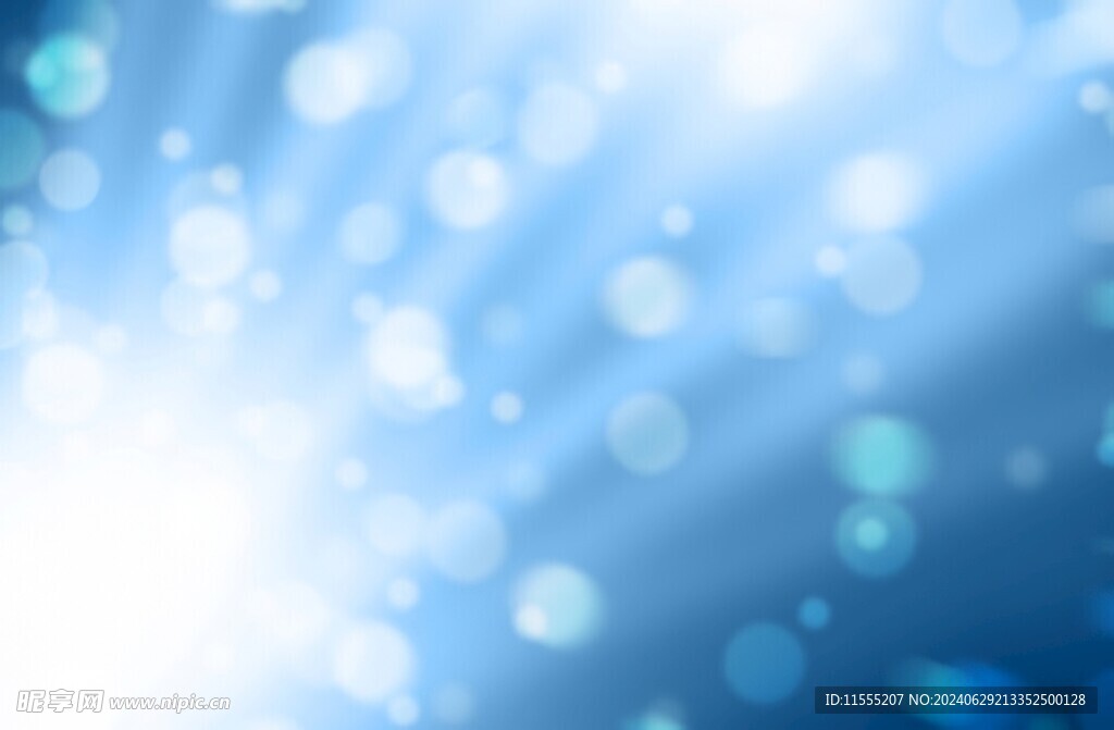 多彩光韵光斑夜空背景