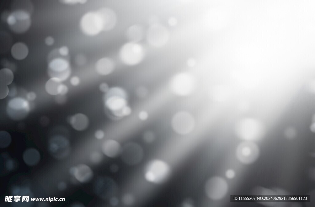 多彩光韵光斑夜空背景