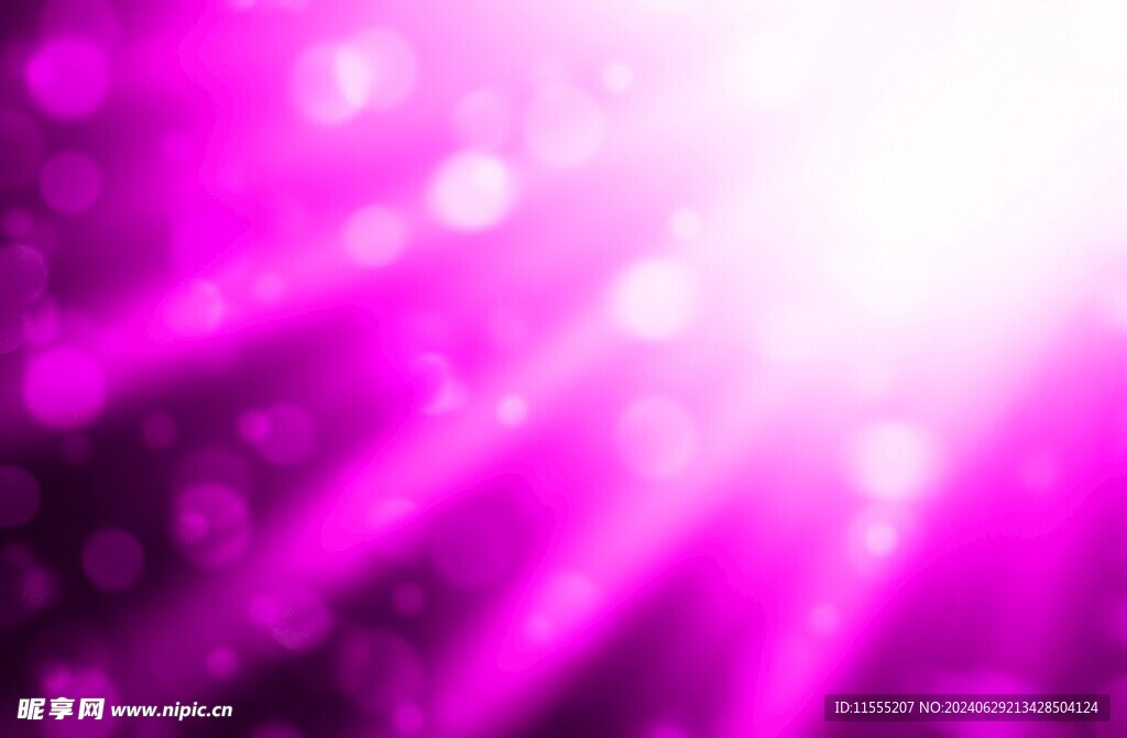 多彩光韵光斑夜空背景