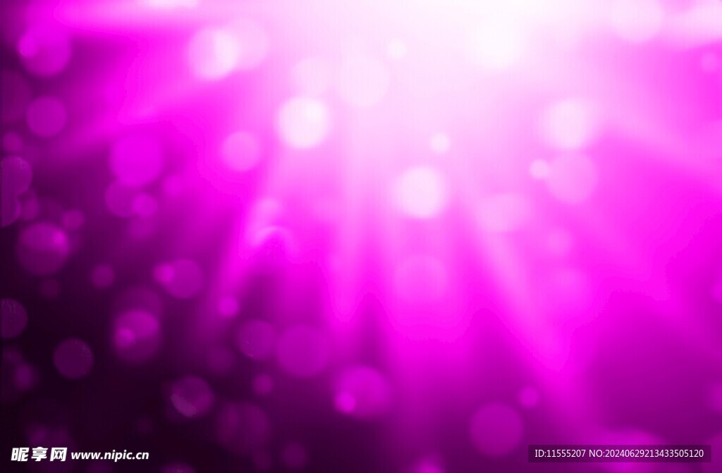 多彩光韵光斑夜空背景