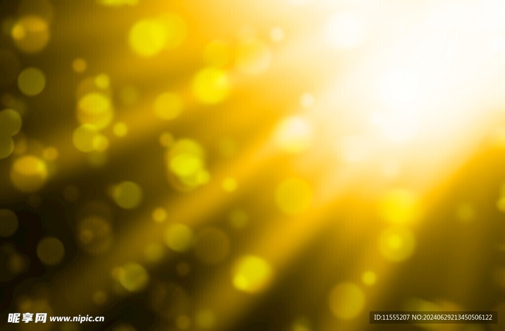 多彩光韵光斑夜空背景