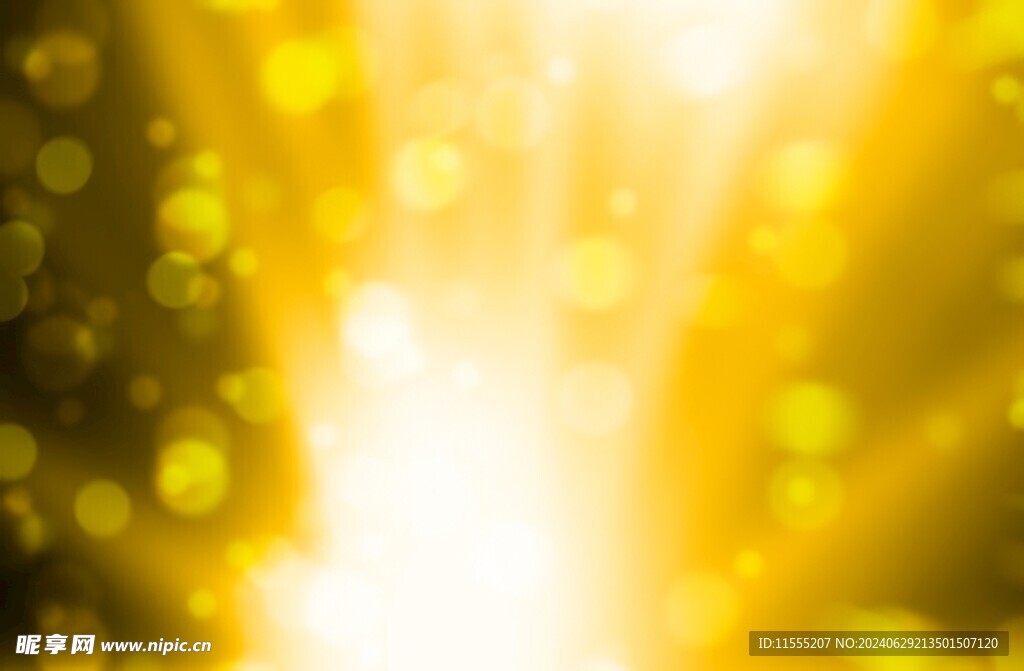 多彩光韵光斑夜空背景