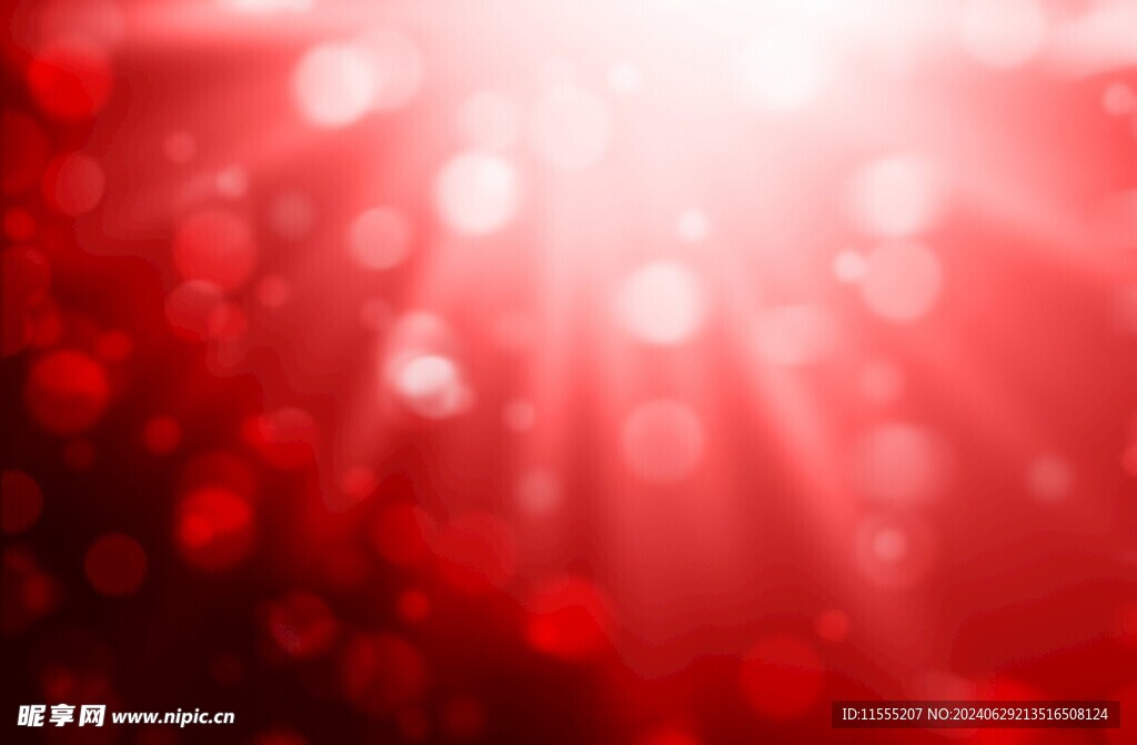 多彩光韵光斑夜空背景