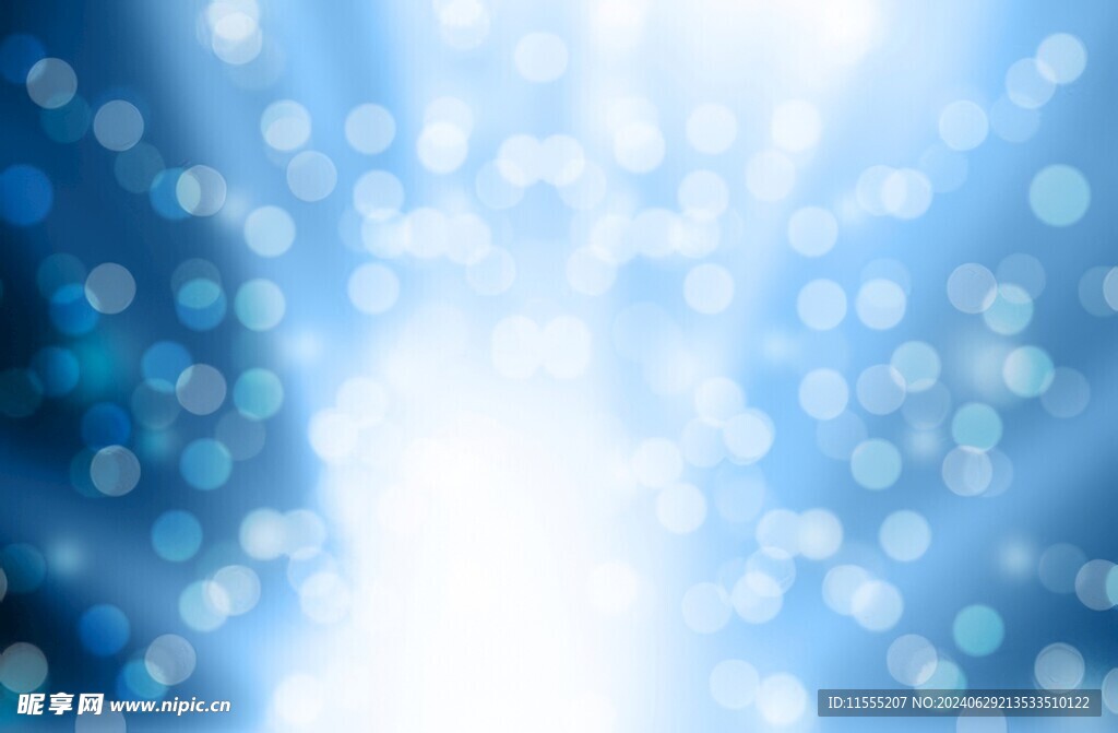 多彩光韵光斑夜空背景