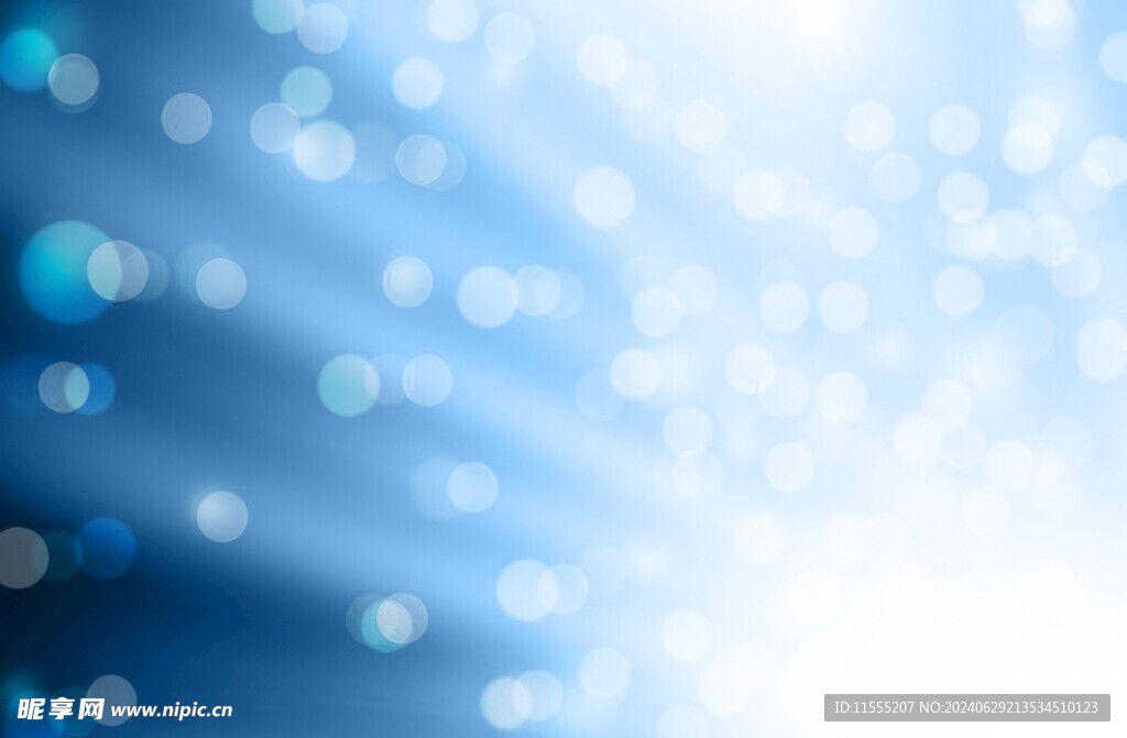 多彩光韵光斑夜空背景