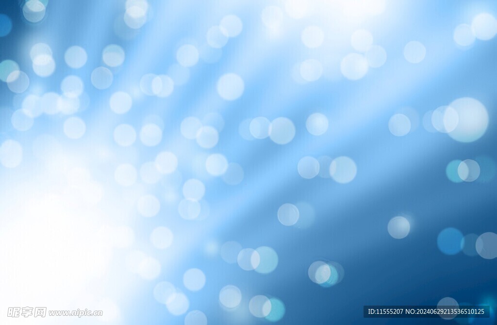 多彩光韵光斑夜空背景