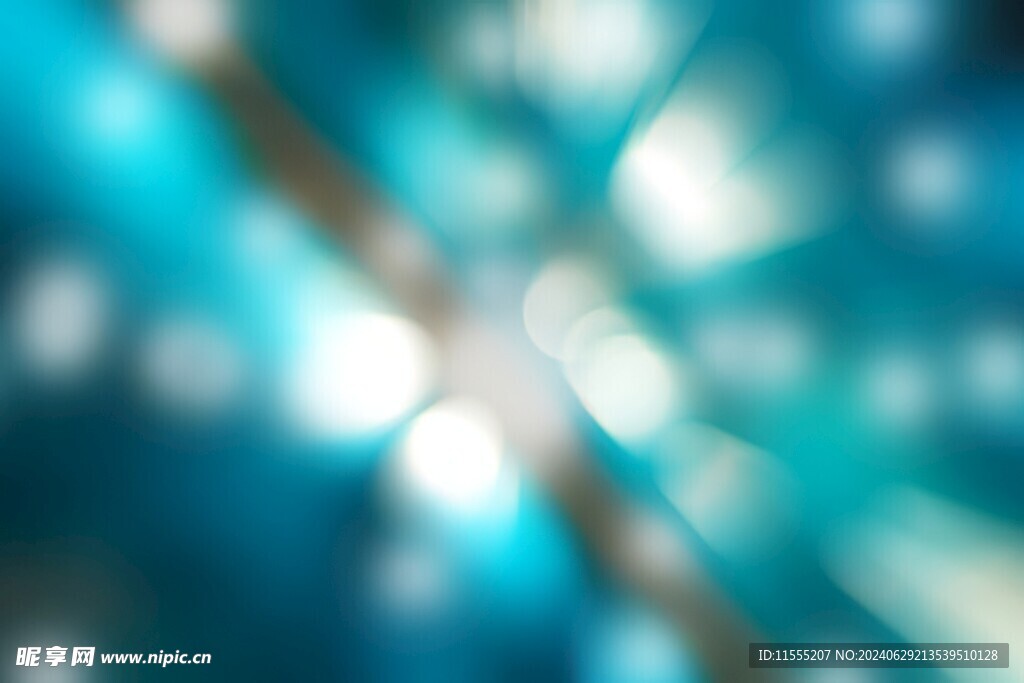 多彩光韵光斑夜空背景