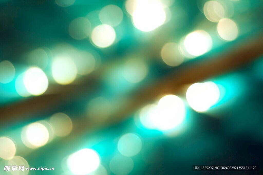 多彩光韵光斑夜空背景