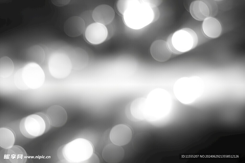 多彩光韵光斑夜空背景