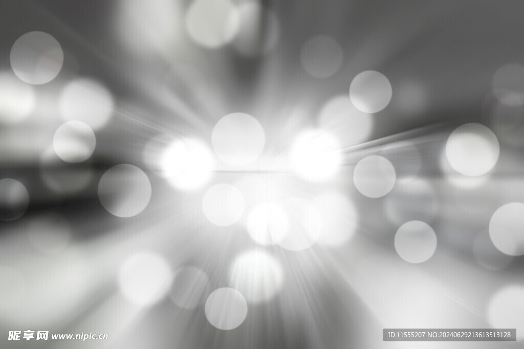 多彩光韵光斑夜空背景