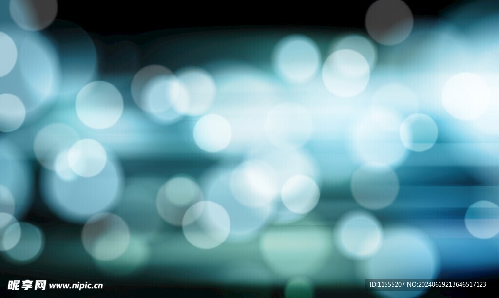 多彩光韵光斑夜空背景