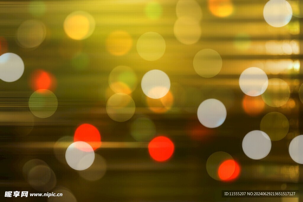 多彩光韵光斑夜空背景