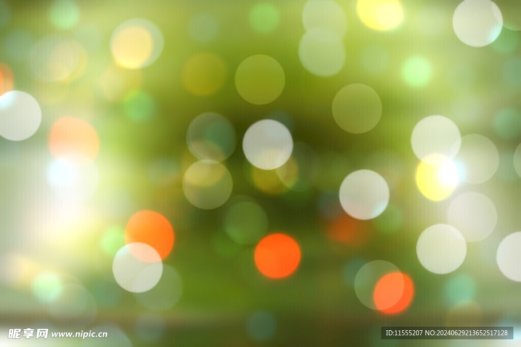 多彩光韵光斑夜空背景