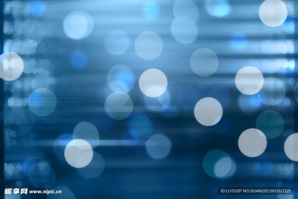 多彩光韵光斑夜空背景