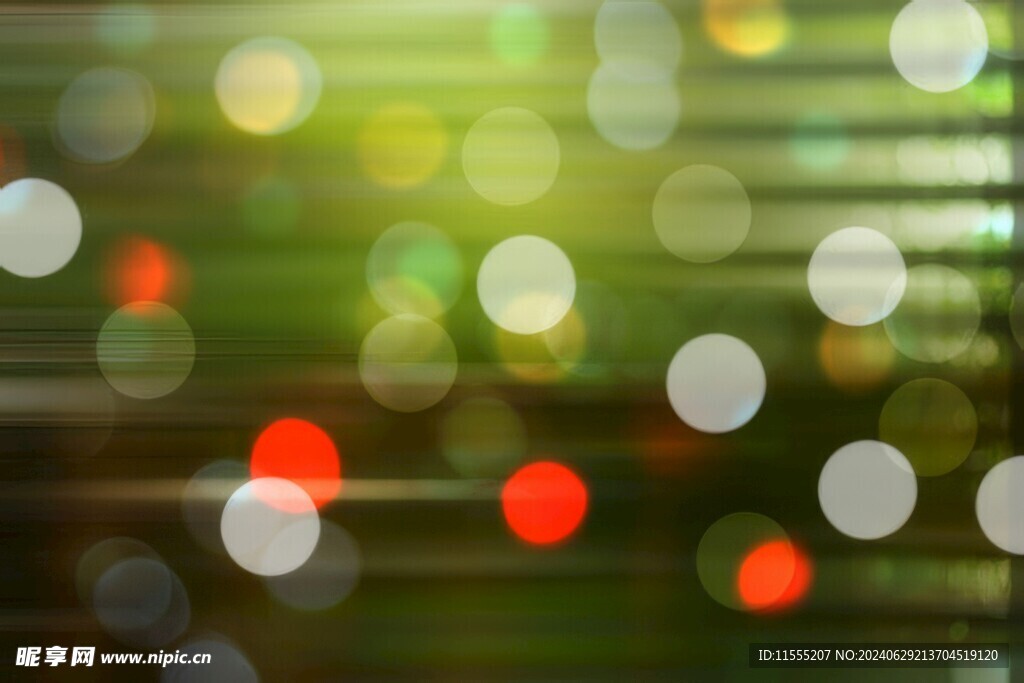 多彩光韵光斑夜空背景