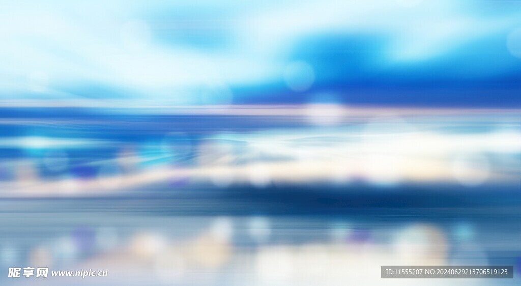 多彩光韵光斑夜空背景