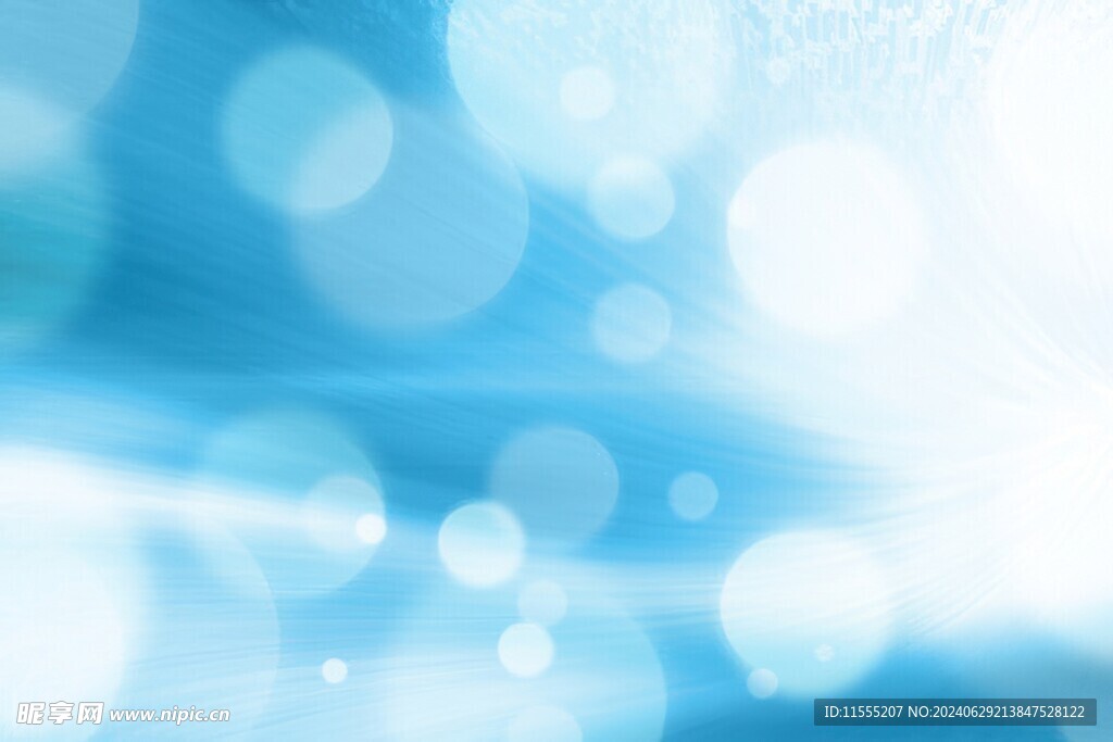 多彩光韵光斑夜空背景