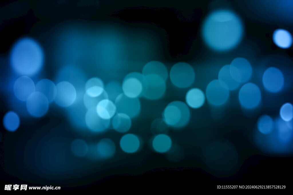 多彩光韵光斑夜空背景