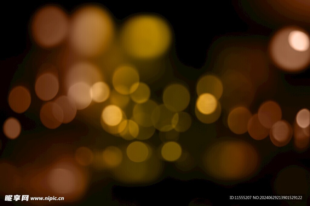 多彩光韵光斑夜空背景