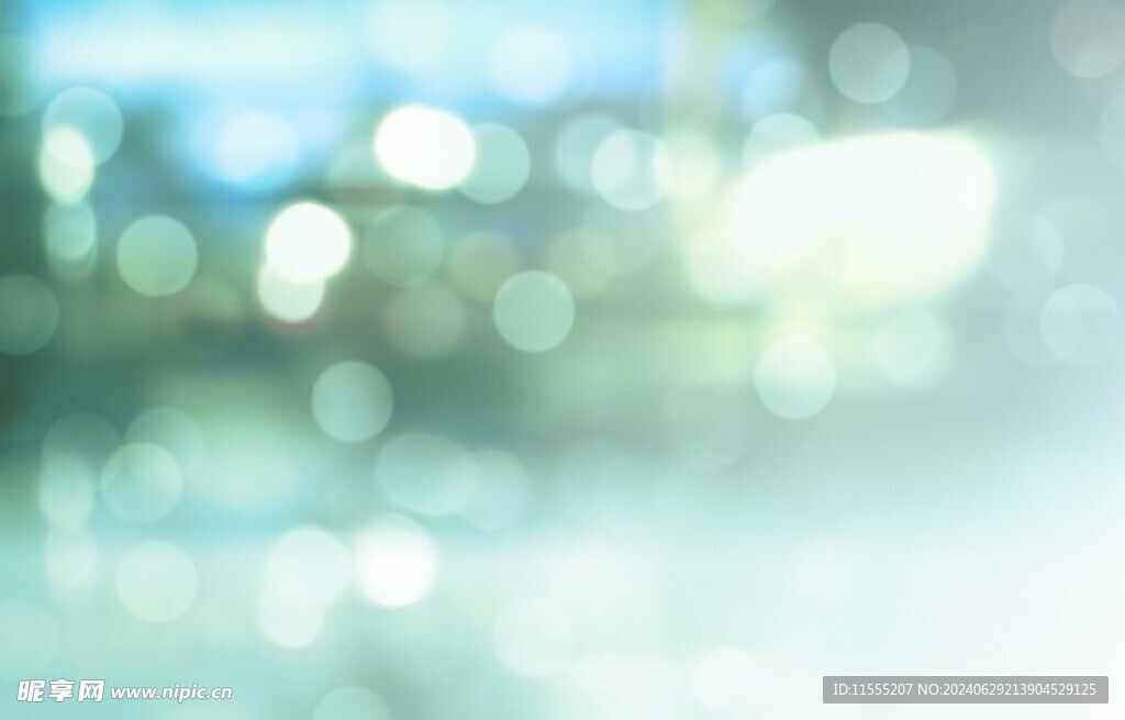 多彩光韵光斑夜空背景