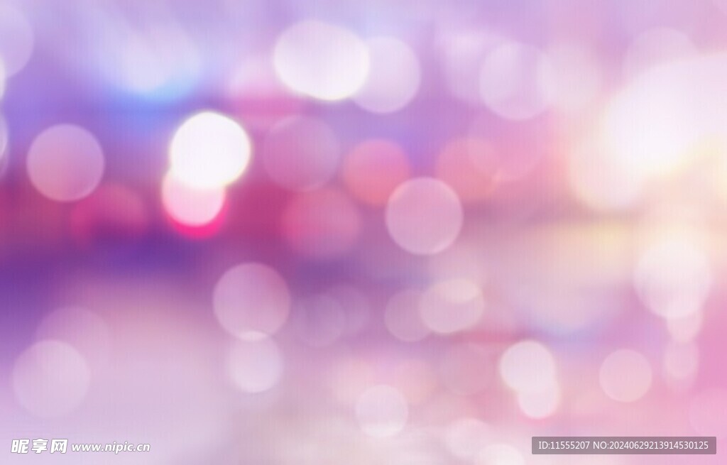 多彩光韵光斑夜空背景