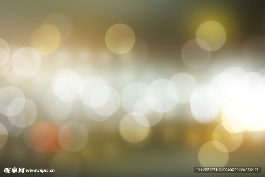 多彩光韵光斑夜空背景