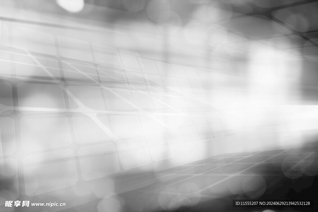 多彩光韵光斑夜空背景