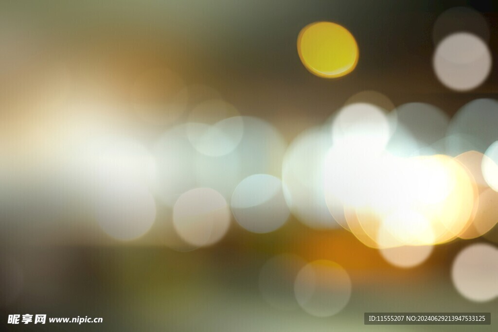 多彩光韵光斑夜空背景