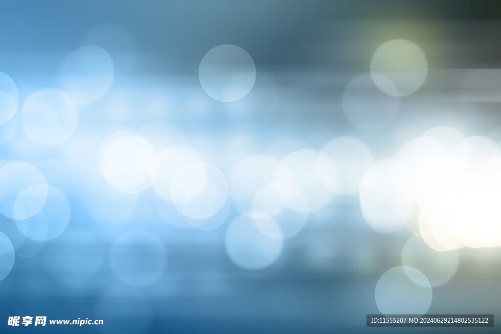 多彩光韵光斑夜空背景