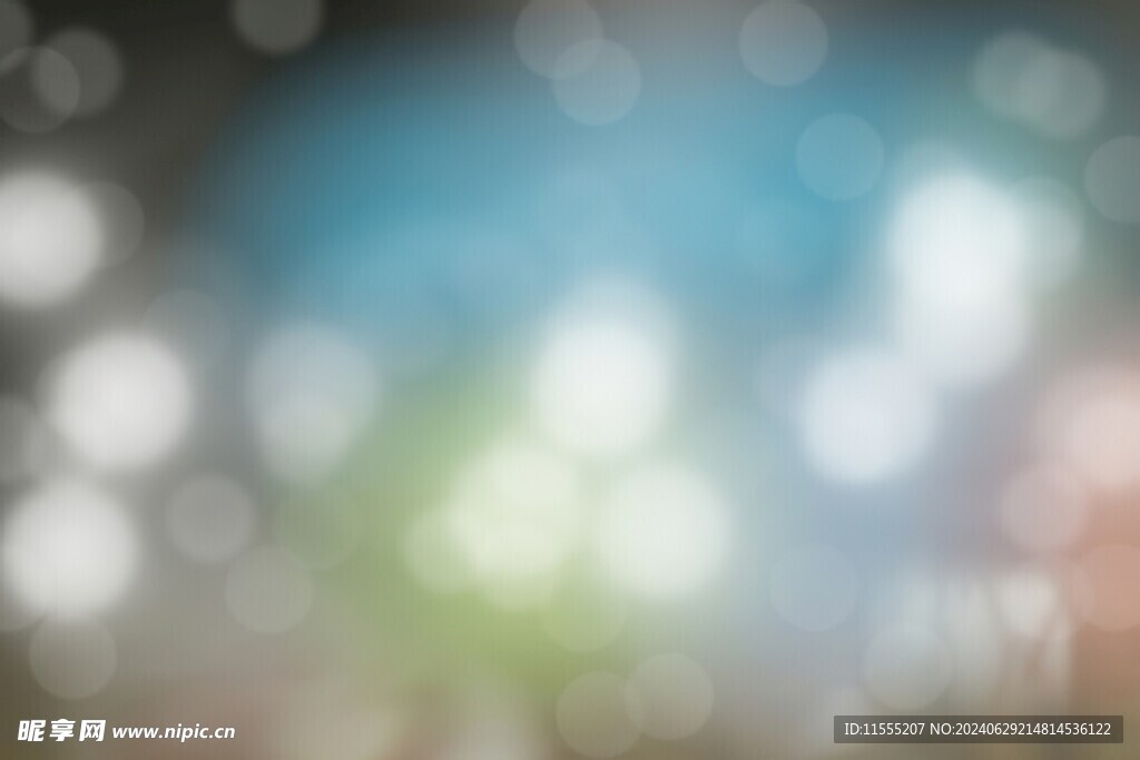 多彩光韵光斑夜空背景