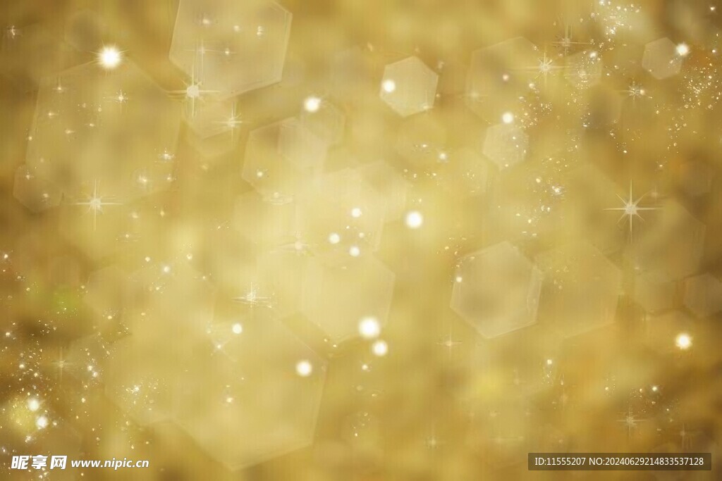 多彩光韵光斑夜空背景