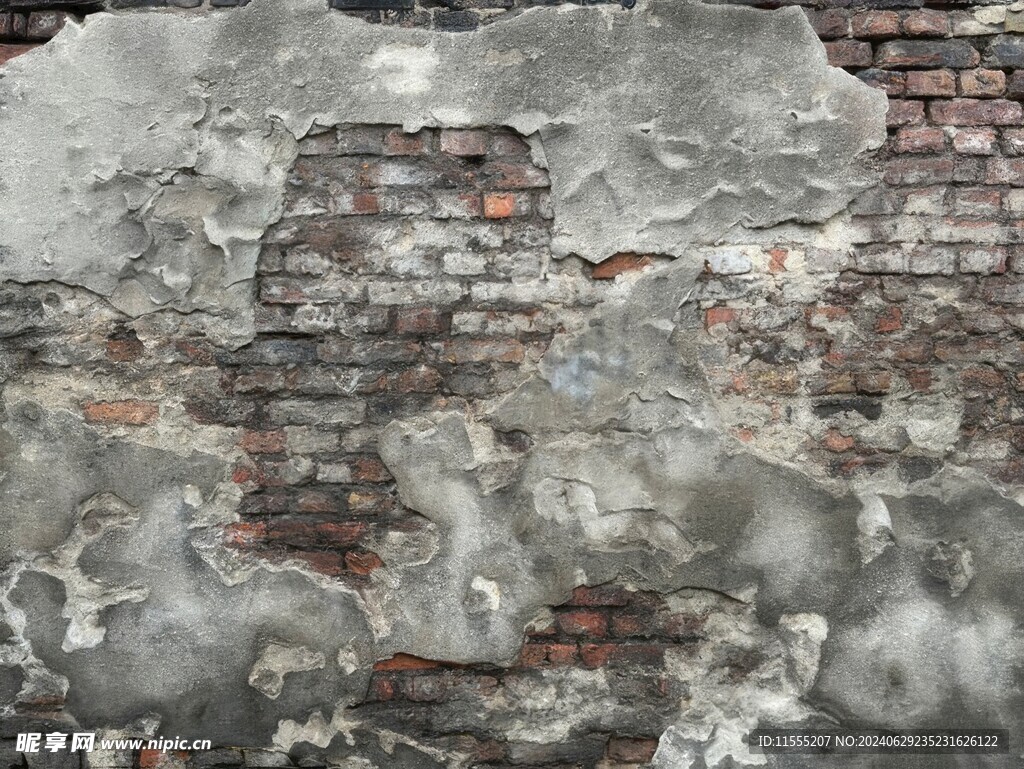 多色砖墙背景纹理花纹素材