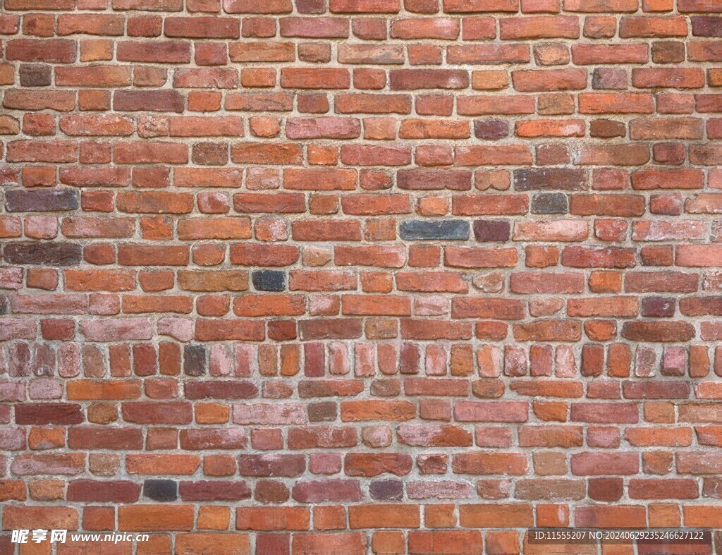 多色砖墙背景纹理花纹素材