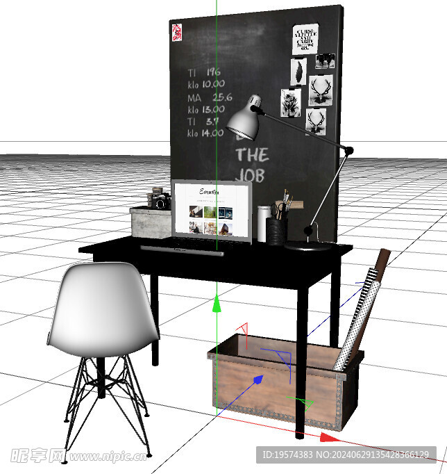 C4D模型 桌子