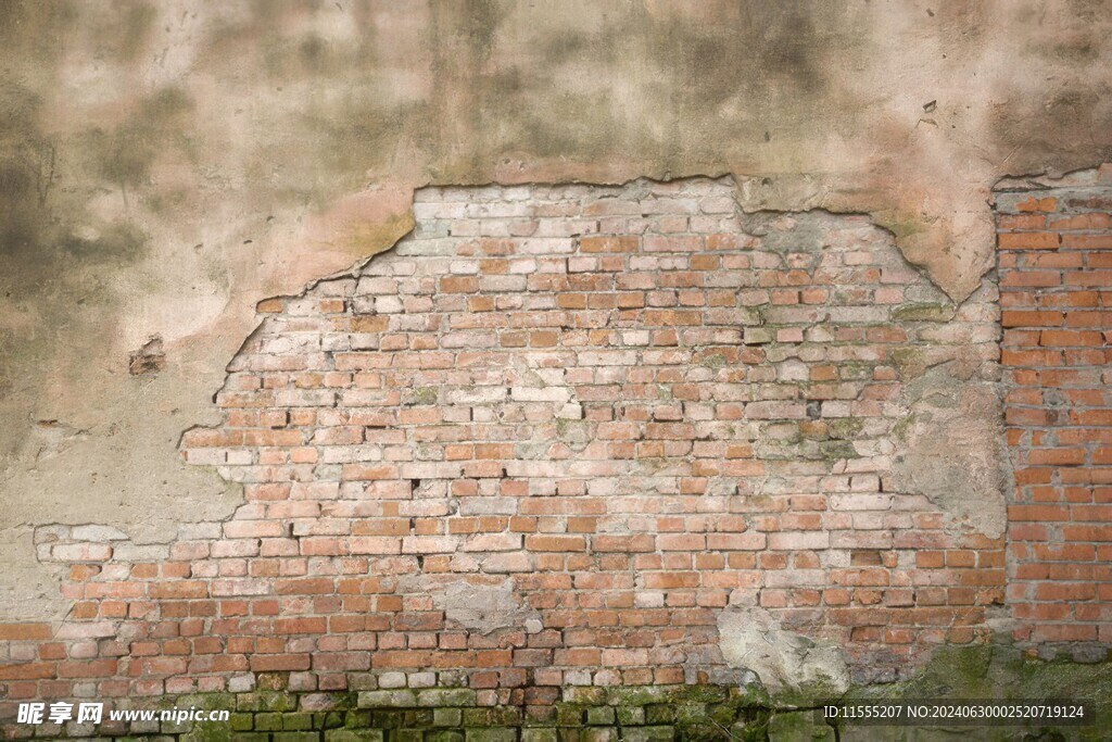 多色混凝土墙背景纹理花纹素材