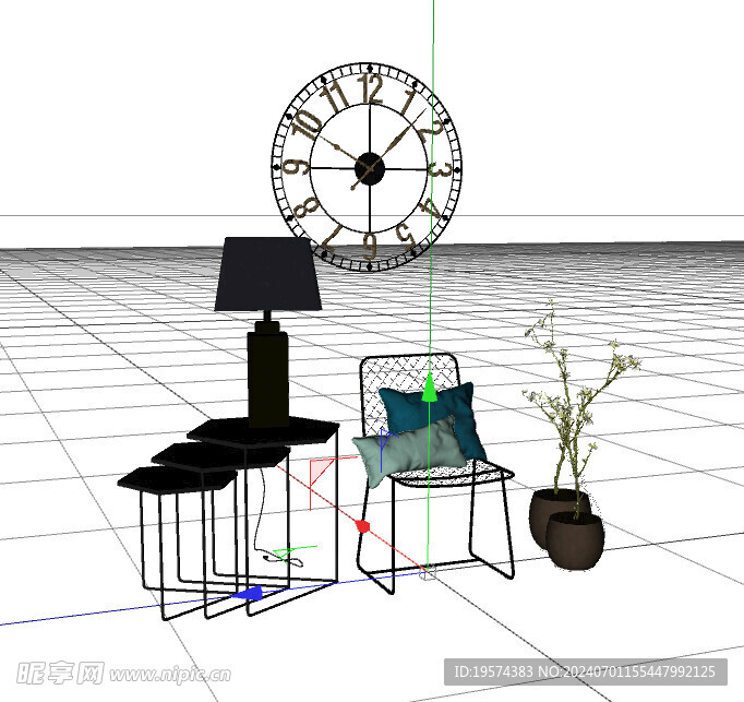C4D模型 椅子