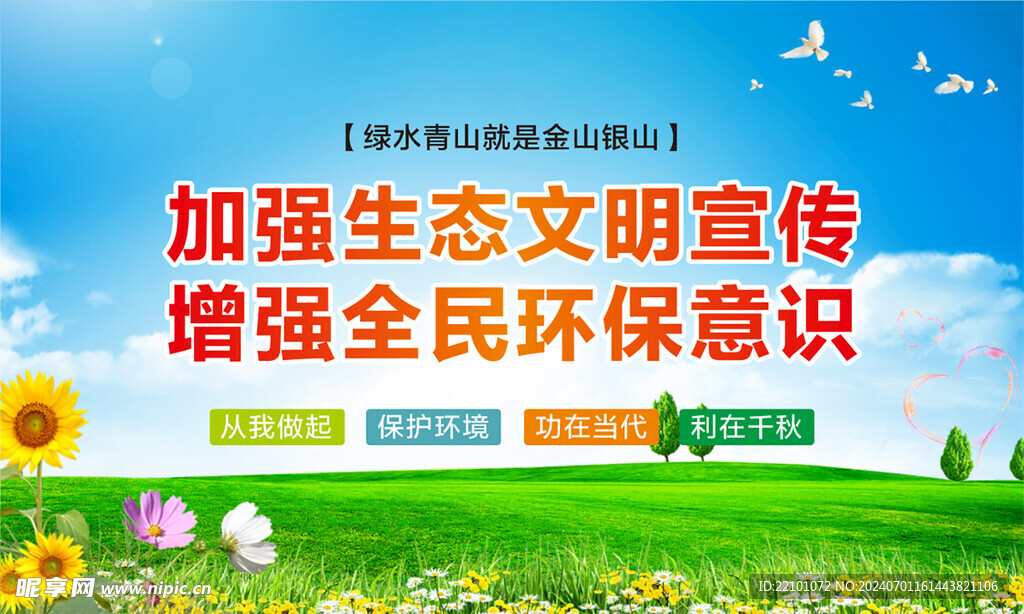 保护环境宣传