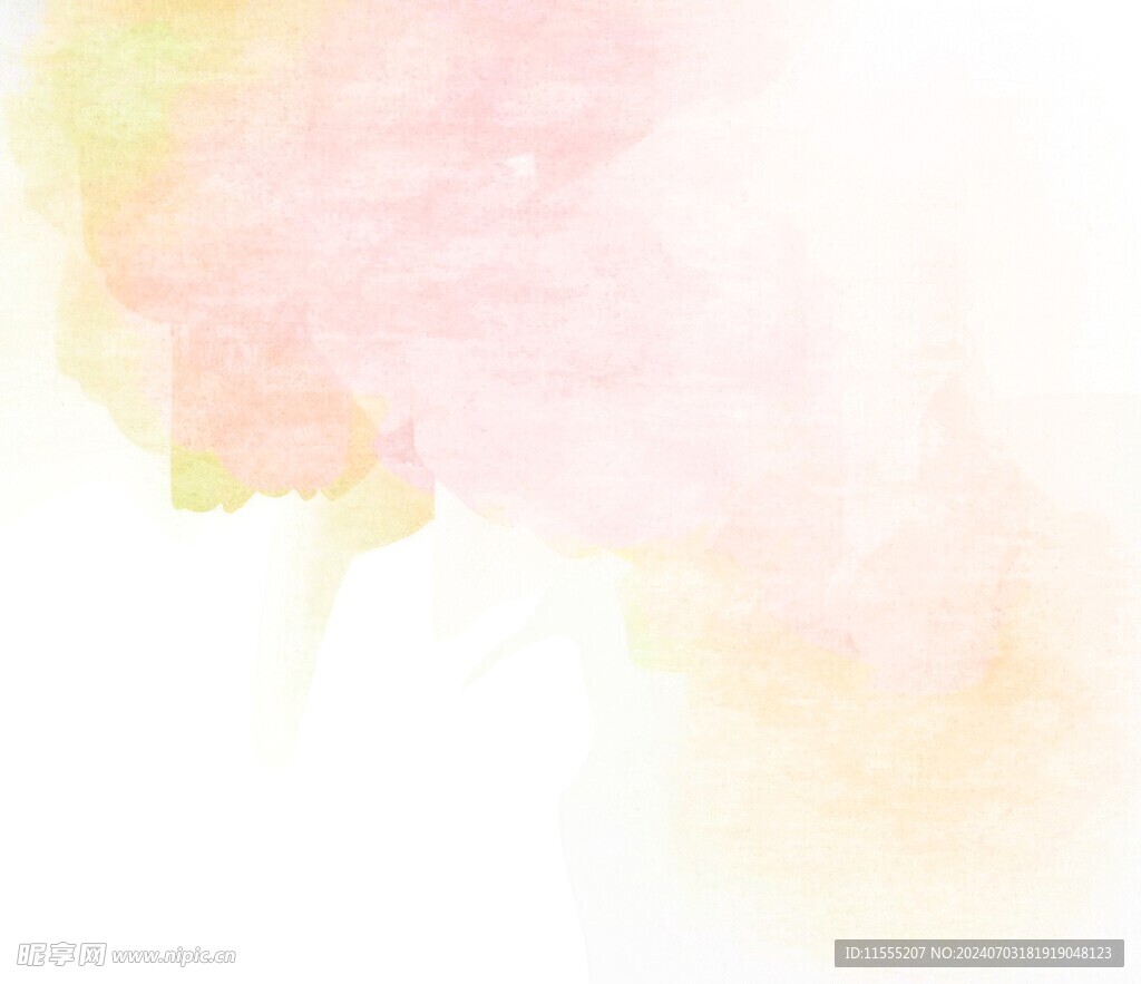 创意水彩抽象艺术画水彩晕染