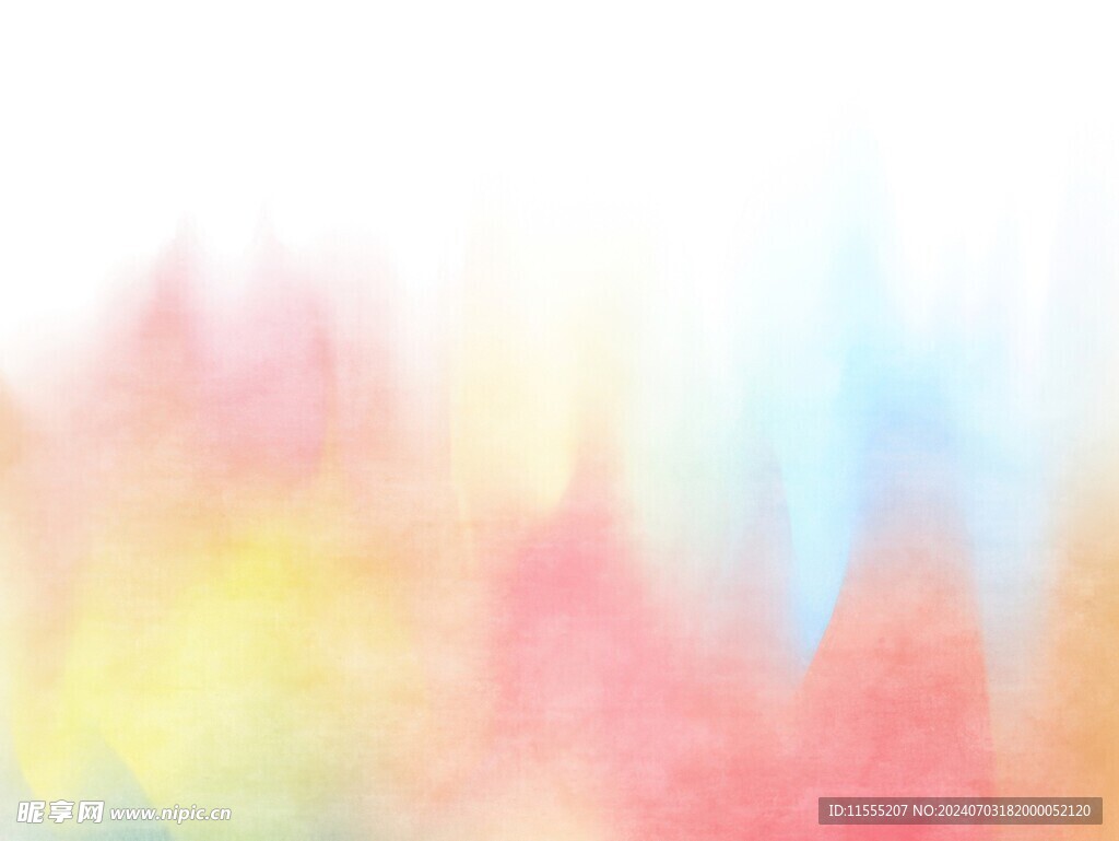 创意水彩抽象艺术画水彩晕染