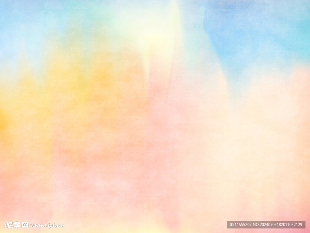 创意水彩抽象艺术画水彩晕染