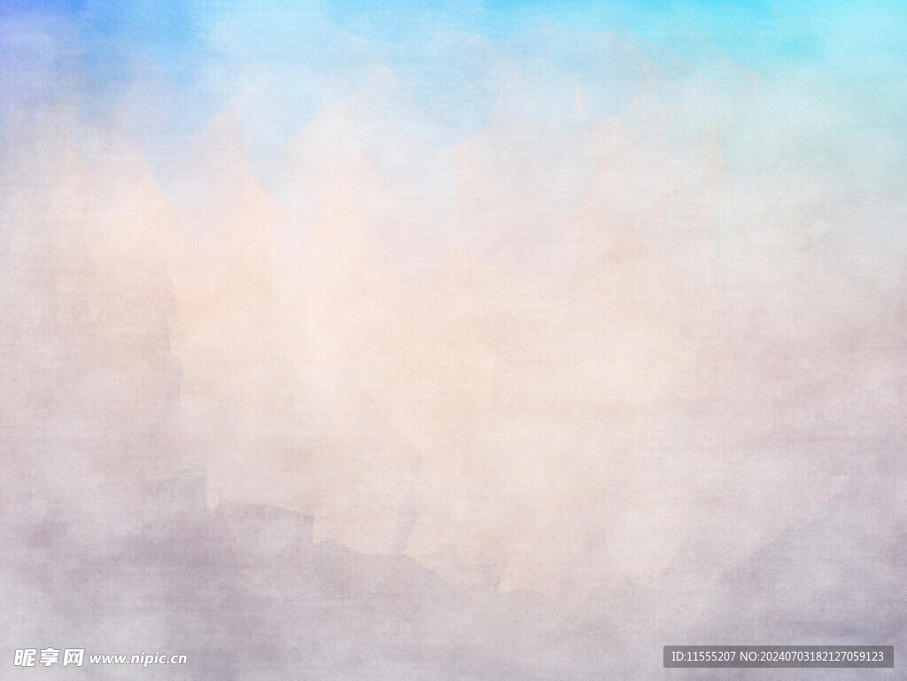 创意水彩抽象艺术画水彩晕染