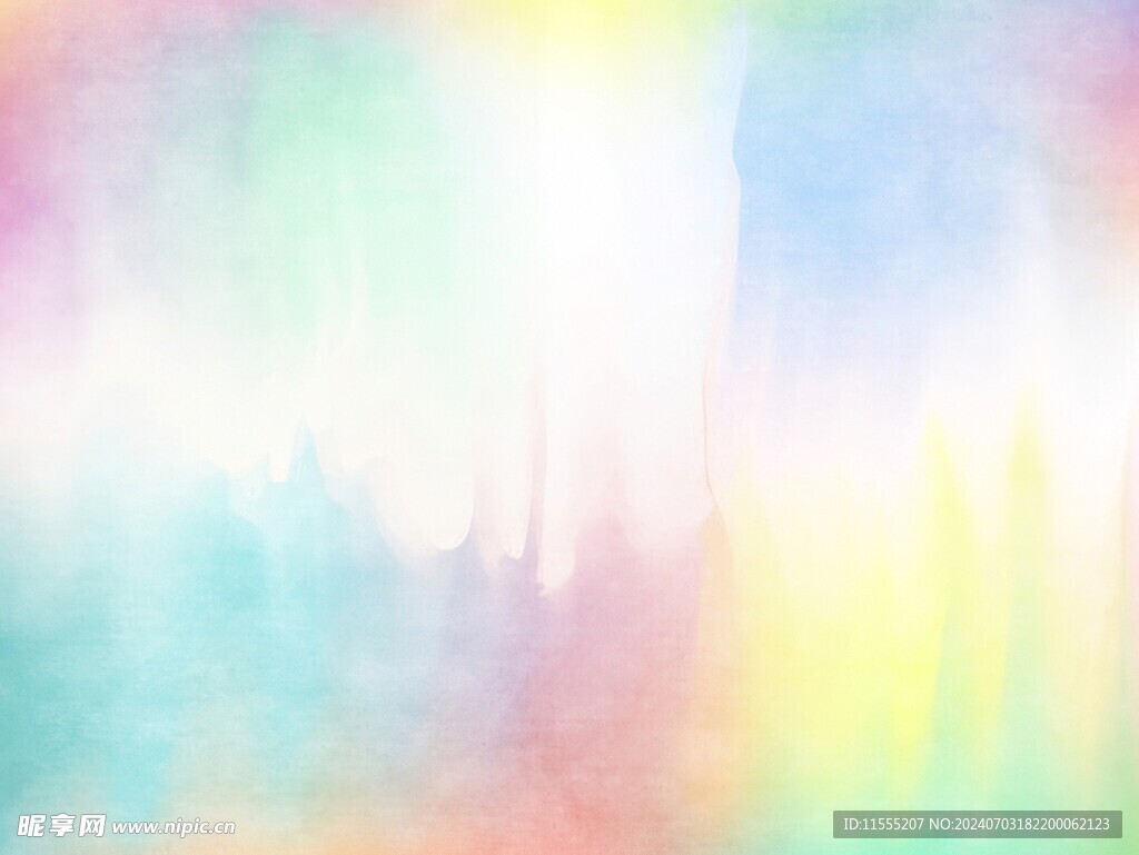 创意水彩抽象艺术画水彩晕染