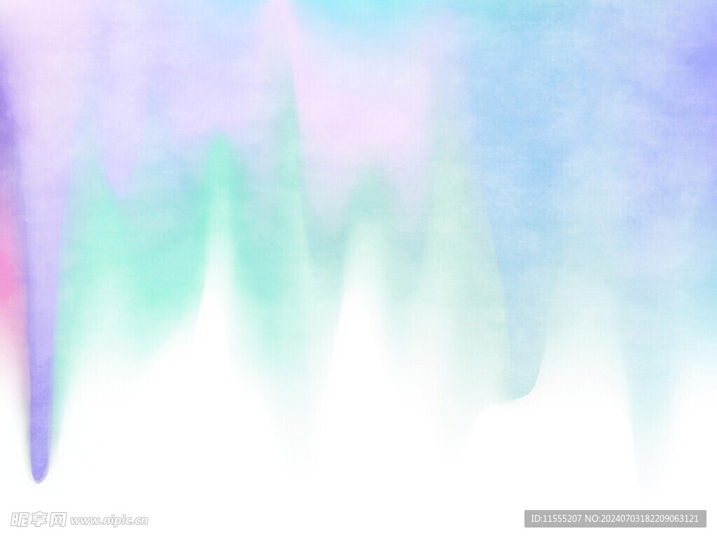 创意水彩抽象艺术画水彩晕染