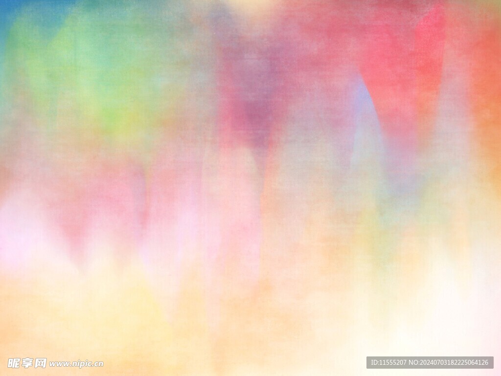 创意水彩抽象艺术画水彩晕染