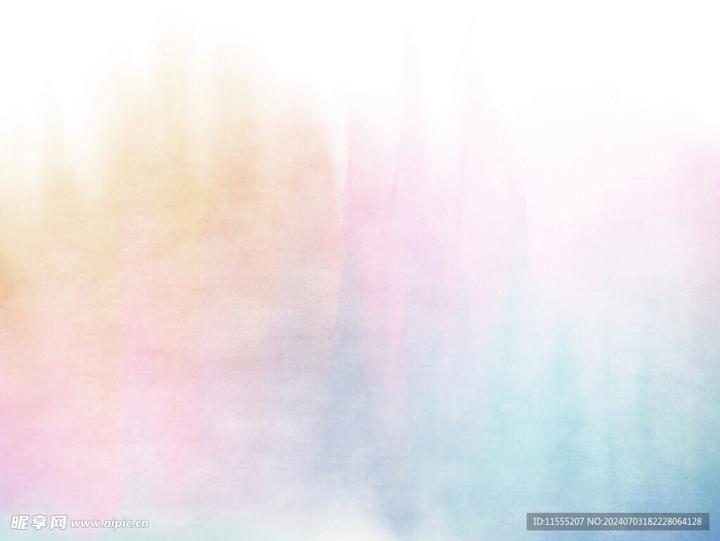 创意水彩抽象艺术画水彩晕染