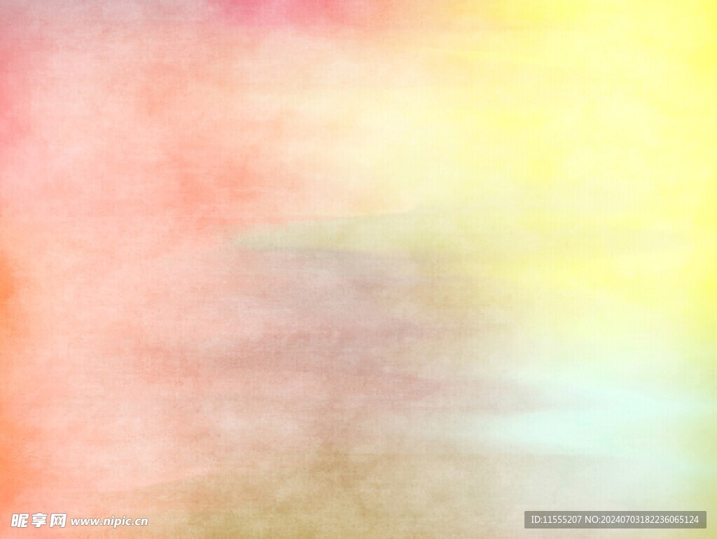 创意水彩抽象艺术画水彩晕染
