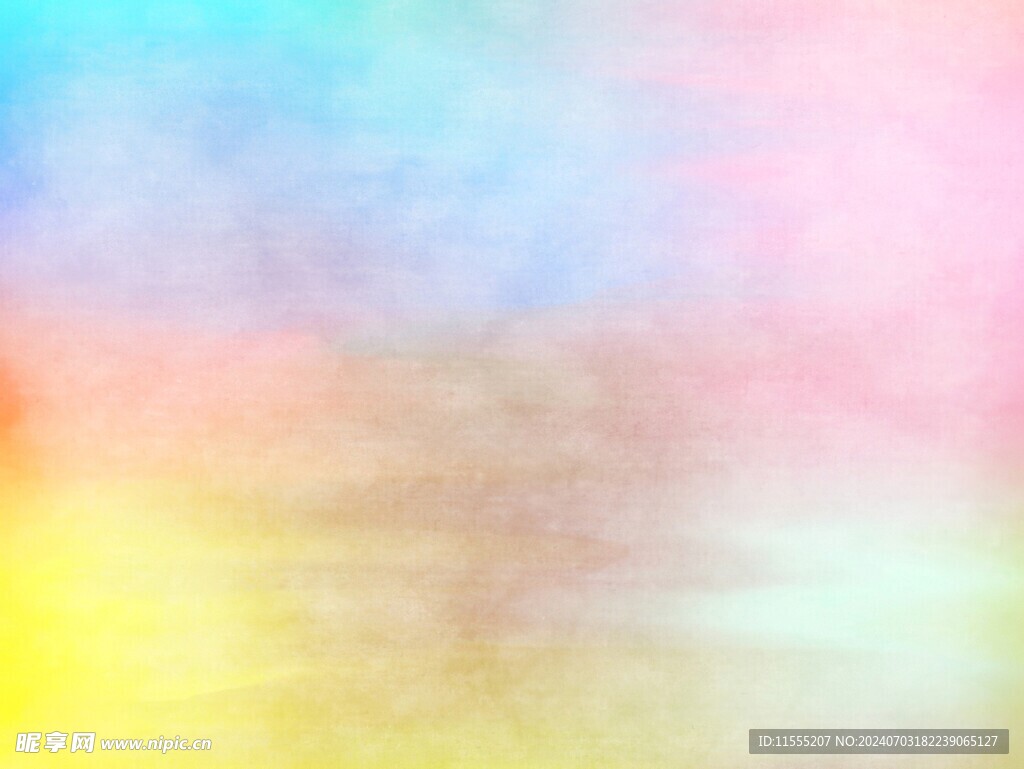 创意水彩抽象艺术画水彩晕染
