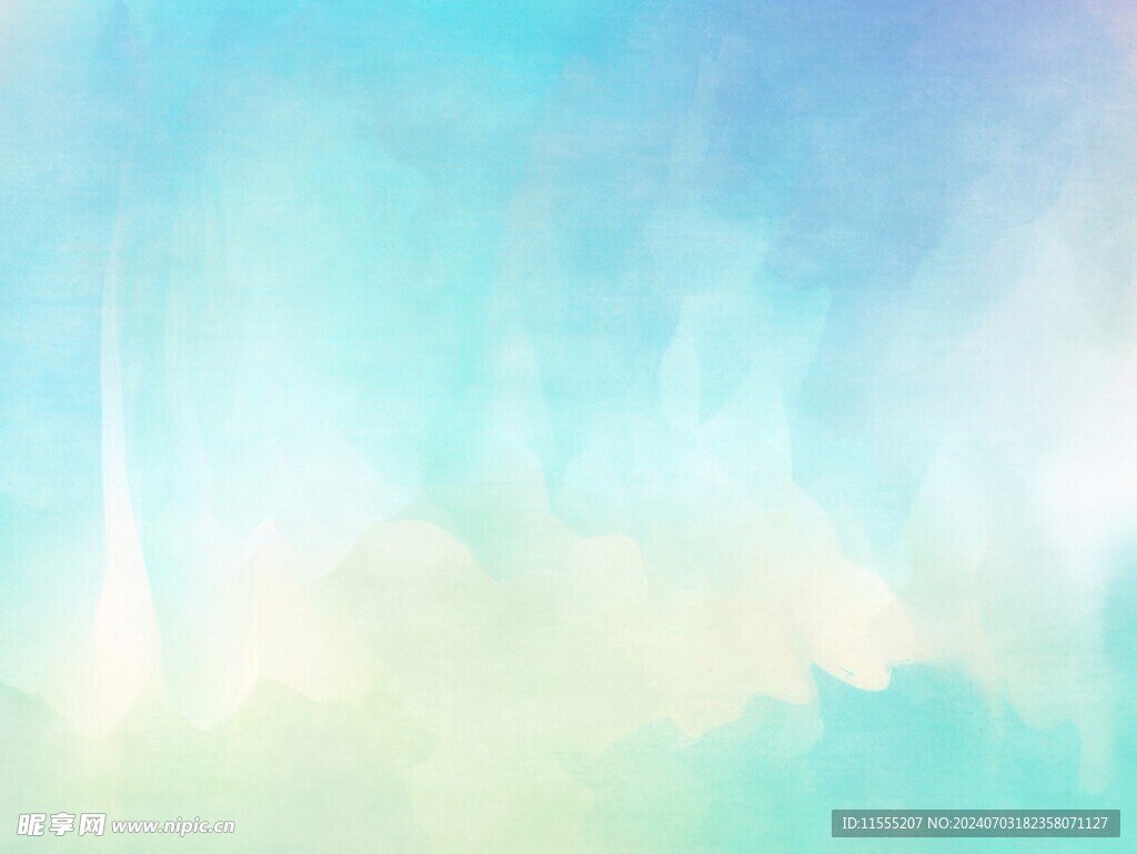创意水彩抽象艺术画水彩晕染